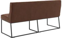 Goossens excellent eetbank tom bruin micro leer - 8213171-01