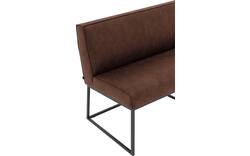 Goossens excellent eetbank tom bruin micro leer - 8213171-01