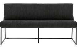 Goossens excellent eetbank tom grijs micro leer - 8213172-01