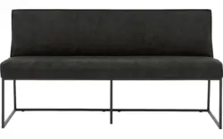 Goossens excellent eetbank tom grijs micro leer - 8213172-01