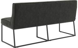 Goossens excellent eetbank tom grijs micro leer - 8213172-03
