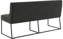Goossens excellent eetbank tom grijs micro leer - 8213172-01