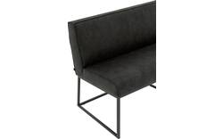 Goossens excellent eetbank tom grijs micro leer - 8213172-01