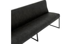Goossens excellent eetbank tom grijs micro leer - 8213172-01