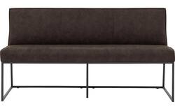 Goossens excellent eetbank tom bruin micro leer - 8213173-01