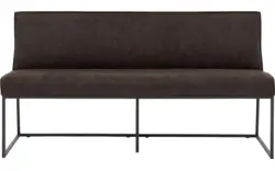 Goossens excellent eetbank tom bruin micro leer - 8213173-01