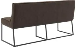 Goossens excellent eetbank tom bruin micro leer - 8213173-01
