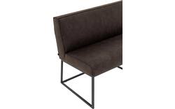 Goossens excellent eetbank tom bruin micro leer - 8213173-01