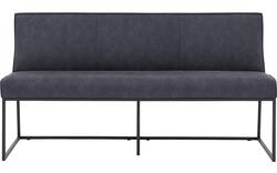 Goossens excellent eetbank tom blauw micro leer - 8213174-01