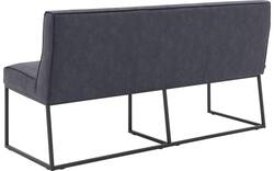 Goossens excellent eetbank tom blauw micro leer - 8213174-03