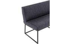 Goossens excellent eetbank tom blauw micro leer - 8213174-01