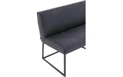 Goossens excellent eetbank tom blauw micro leer - 8213174-01