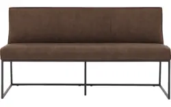 Goossens excellent eetbank tom bruin micro leer - 8213175-01