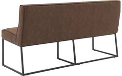 Goossens excellent eetbank tom bruin micro leer - 8213175-03