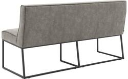 Goossens excellent eetbank tom grijs micro leer - 8213177-03