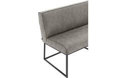 Goossens excellent eetbank tom grijs micro leer - 8213177-01