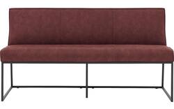 Goossens excellent eetbank tom rood micro leer - 8213178-01