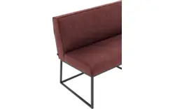 Goossens excellent eetbank tom rood micro leer - 8213178-01