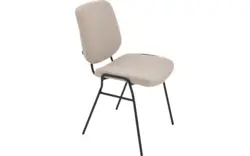 Goossens eetkamerstoel hjalmar beige stof - 8213331-01