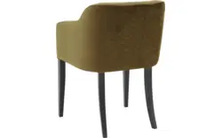 Goossens eetkamerstoel peda groen stof - 8213351-02