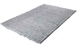 Goossens eco tapijt paum blauw wol - 8213379-02