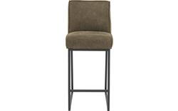 Goossens excellent barkruk tom groen leer - 8215129-01
