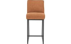 Goossens excellent barkruk tom bruin leer - 8215130-01