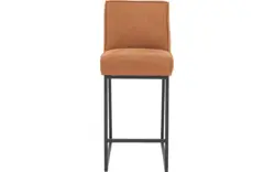 Goossens excellent barkruk tom bruin leer - 8215130-01