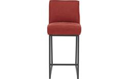Goossens excellent barkruk tom rood leer - 8215132-01