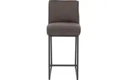 Goossens excellent barkruk tom bruin leer - 8215133-01
