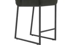 Goossens excellent barkruk tom groen leer - 8215134-01