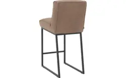 Goossens excellent barkruk tom bruin leer - 8215135-01