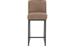 Goossens excellent barkruk tom bruin leer - 8215135-01