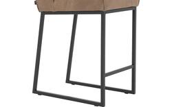 Goossens excellent barkruk tom bruin leer - 8215135-01