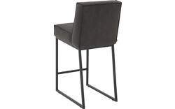 Goossens excellent barkruk tom grijs micro leer - 8215136-02