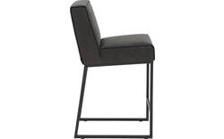 Goossens excellent barkruk tom grijs micro leer - 8215136-01