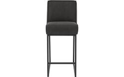 Goossens excellent barkruk tom grijs micro leer - 8215136-01