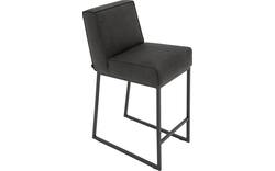 Goossens excellent barkruk tom grijs micro leer - 8215136-01