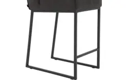 Goossens excellent barkruk tom grijs micro leer - 8215136-01