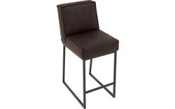 Goossens excellent barkruk tom bruin micro leer - 8215137-01