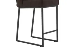 Goossens excellent barkruk tom bruin micro leer - 8215137-01