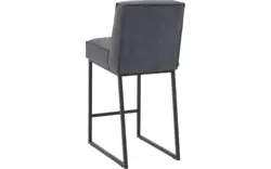 Goossens excellent barkruk tom blauw micro leer - 8215139-01