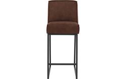 Goossens excellent barkruk tom bruin micro leer - 8215140-01