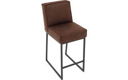 Goossens excellent barkruk tom bruin micro leer - 8215140-01