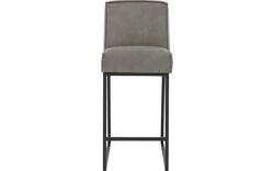 Goossens excellent barkruk tom grijs micro leer - 8215142-01