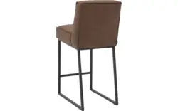 Goossens excellent barkruk tom bruin micro leer - 8215143-01