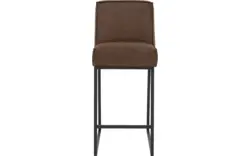 Goossens excellent barkruk tom bruin micro leer - 8215143-01