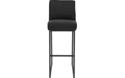 Goossens excellent barkruk tom zwart leer - 8215147-01