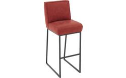 Goossens excellent barkruk tom rood leer - 8215150-01