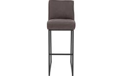 Goossens excellent barkruk tom bruin leer - 8215151-01